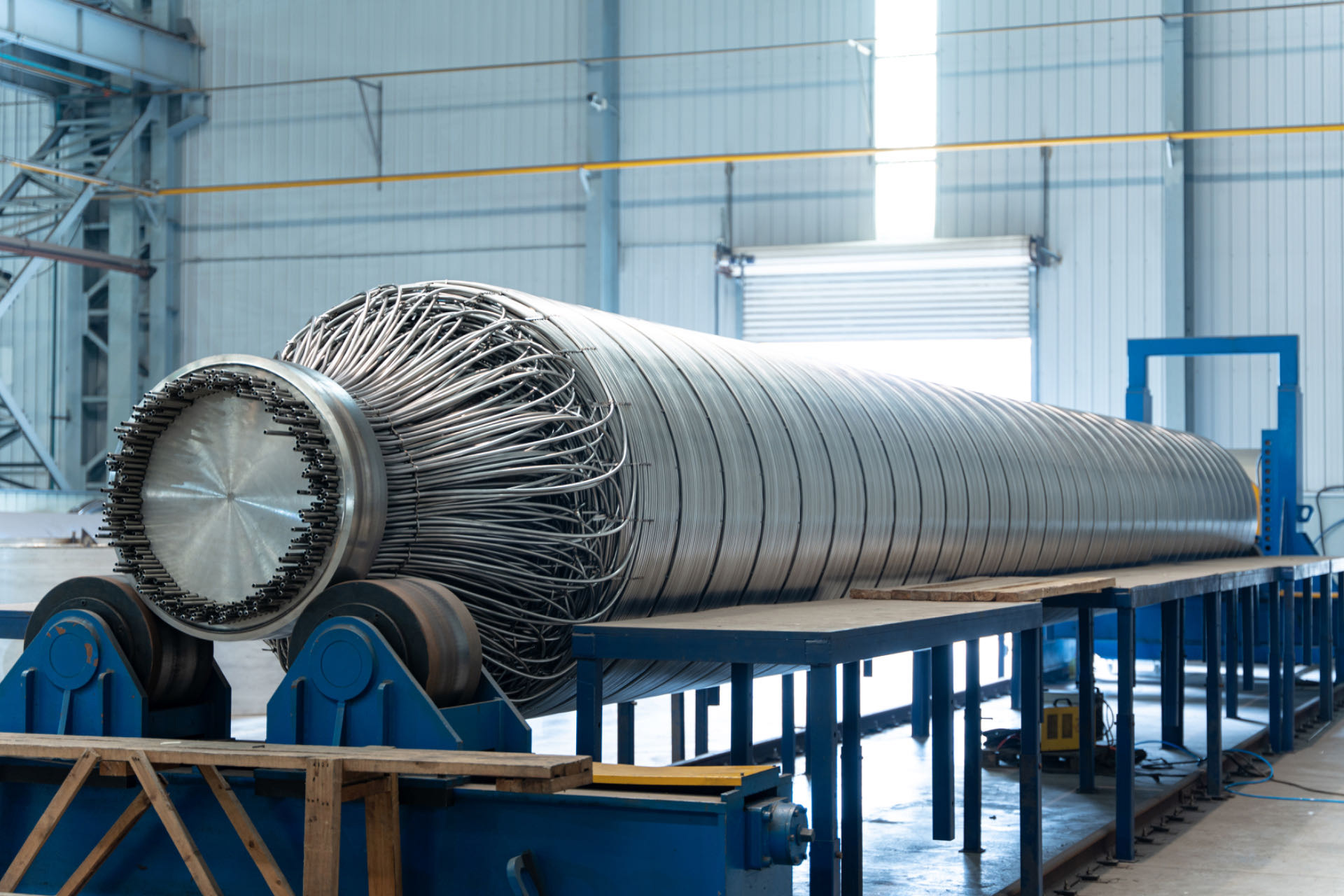 繞管換熱器，列管式換熱器，鋁制壓力容器