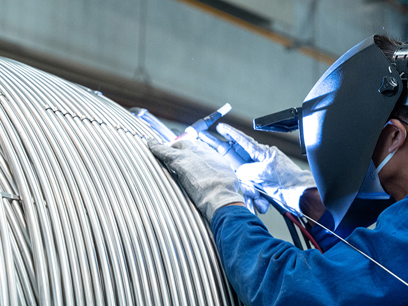繞管換熱器，列管式換熱器，鋁制壓力容器